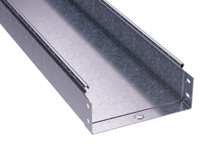 Лоток 500х80 L 3000 толщ. 1,2 мм, цинк-ламельный