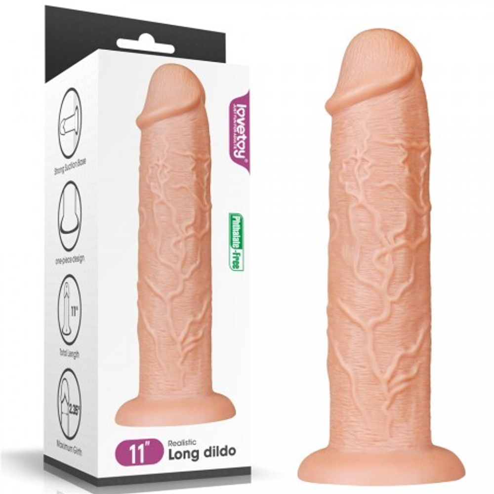 Фаллоимитатор реалистик Long Dildo (28 см)