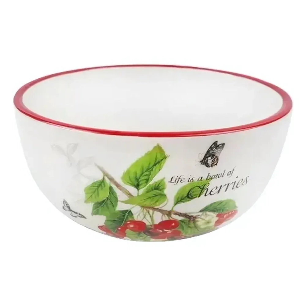 Салатник ВИШНЯ 14 см в подарочной упаковке
