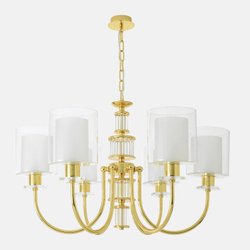 Люстра Crystal Lux ELENA SP6 GOLD