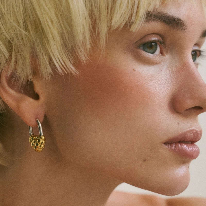 Серьги Замок На Моем Сердце