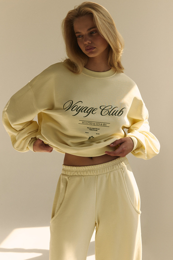 Свитшот с принтом Ваниль