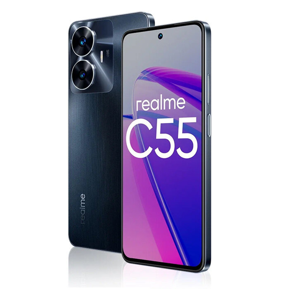Смартфон realme C55 8/256 ГБ RU, Dual nano SIM, rainy night