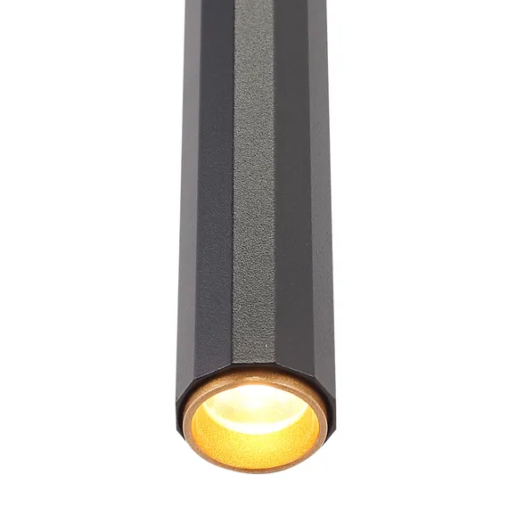 SL6210.401.02 Светильник настенный ST-Luce Черный/Черный, Золотистый LED 2*2,5W 3000K LILT