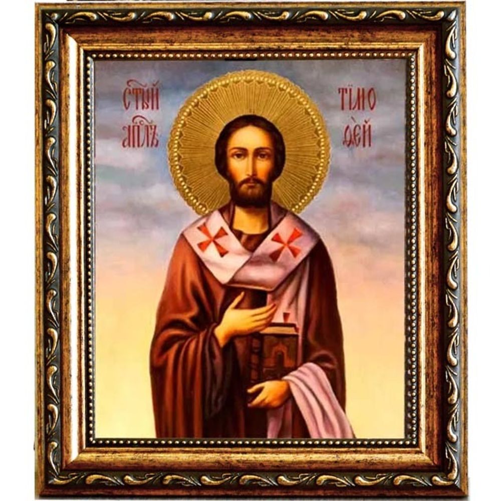 Тимофей Ефесский Святой апостол. Икона на холсте.