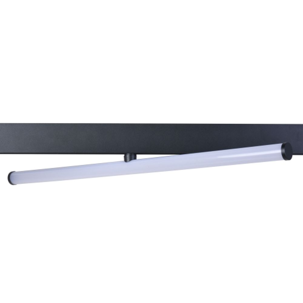 Магнитный трековый светильник ЭРА TRM20-8-14W4K BK светодиодный 80 см 14Вт 4000К черный для системы NOVA