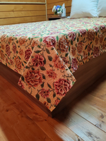 Покрывало на кровать, покрывало 2 спальное, гобелен с размерами: 200x210 см