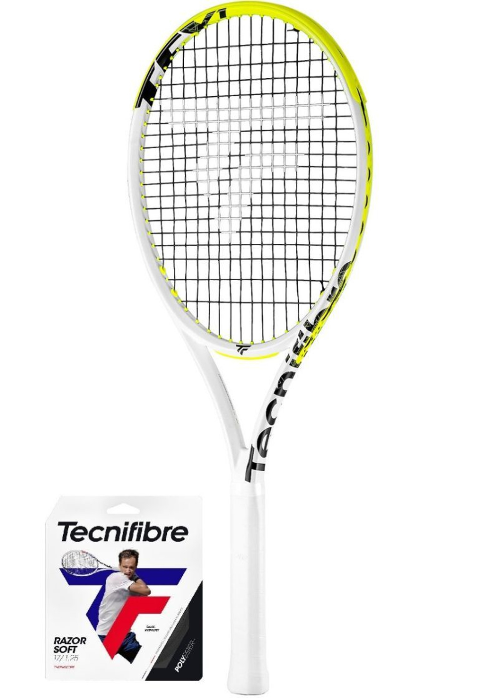 Теннисная ракетка Tecnifibre TF-X1 255 V2 + Струны + Натяжка