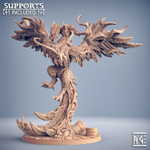 Феникс монстр миниатюра для dnd, днд, pathfinder, фентези, Настольная игра, НРИ, Варгейм, РПГ