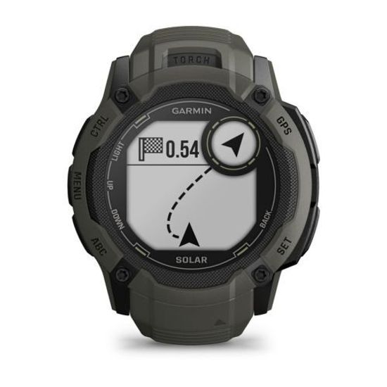 Умные часы Garmin Instinct 2X Solar темно-зеленый