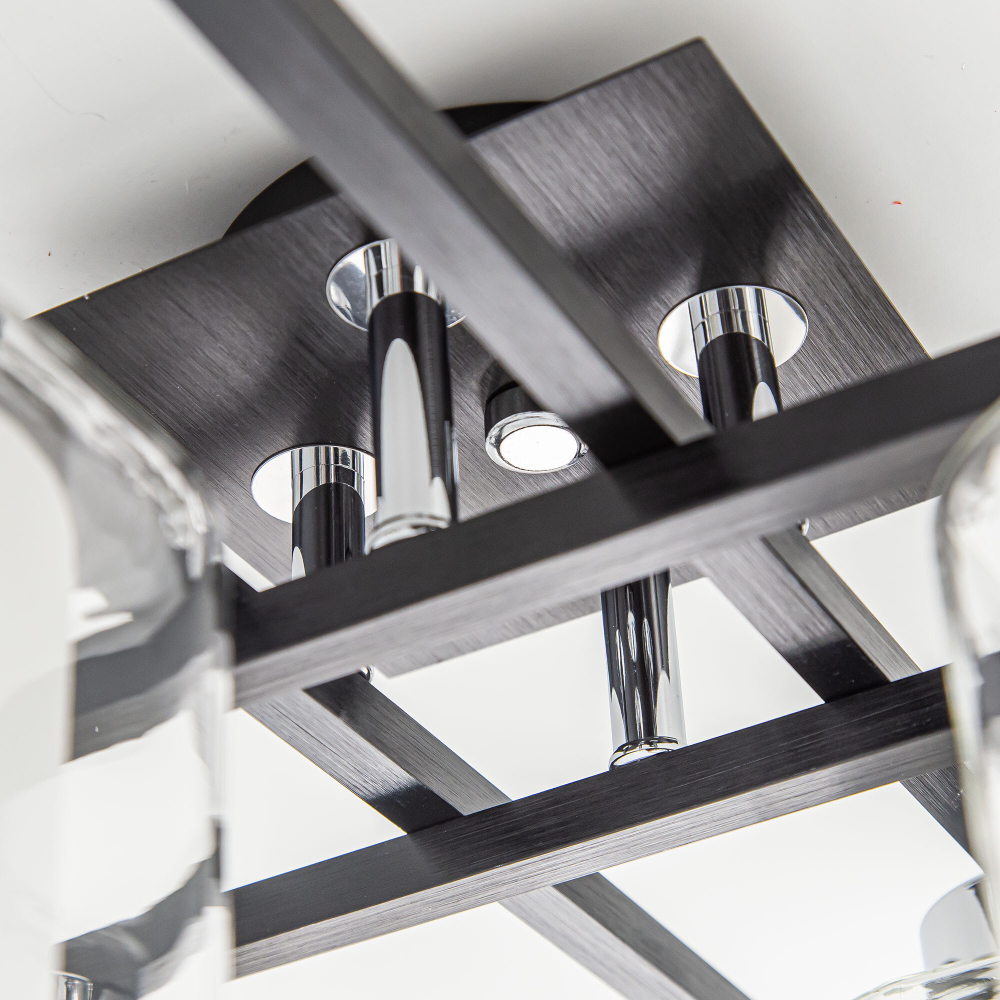 Citilux Диез CL111181 Люстра потолочная Чёрная