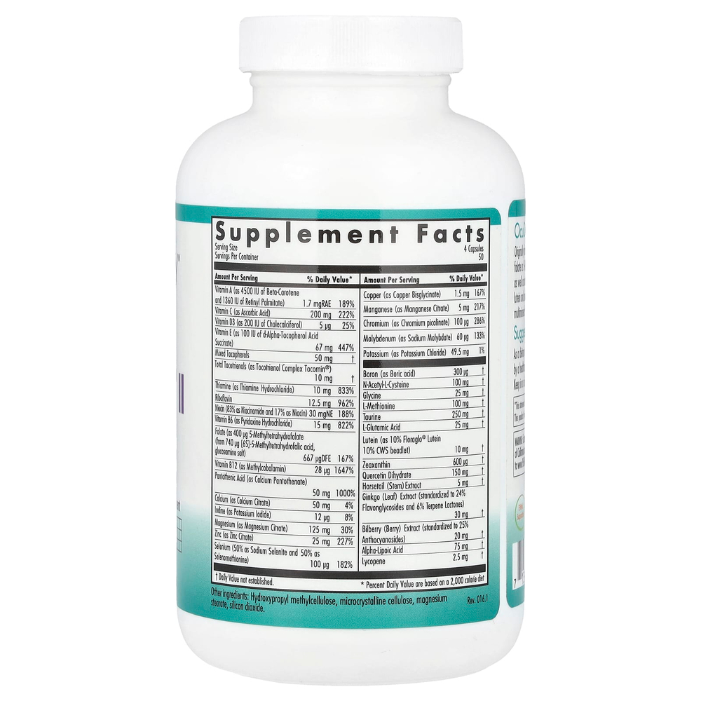 Nutricology, OcuDyne ™ II, 200 вегетарианских капсул