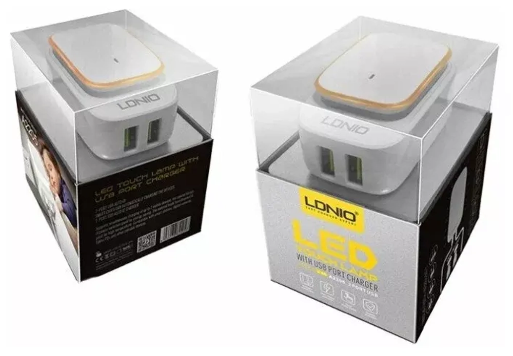 СЗУ с кабелем micro 2USB A2205 LDNIO