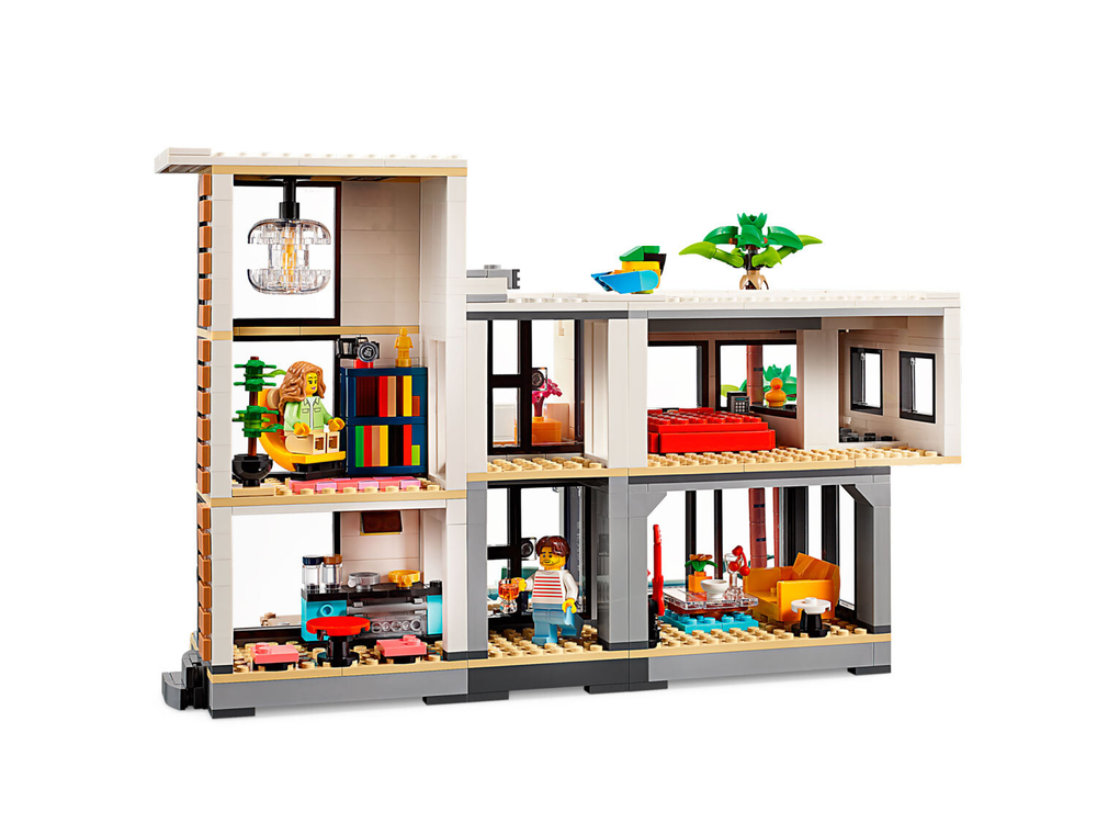 LEGO Creator 31153 — современный дом 3-в-1, модульный конструктор