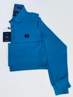 Футболка поло с длинным рукавом