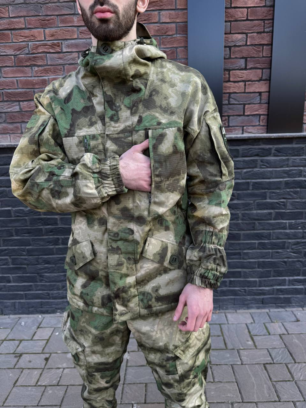 Костюм Горка 6 флис лайт / осень-зима / мох