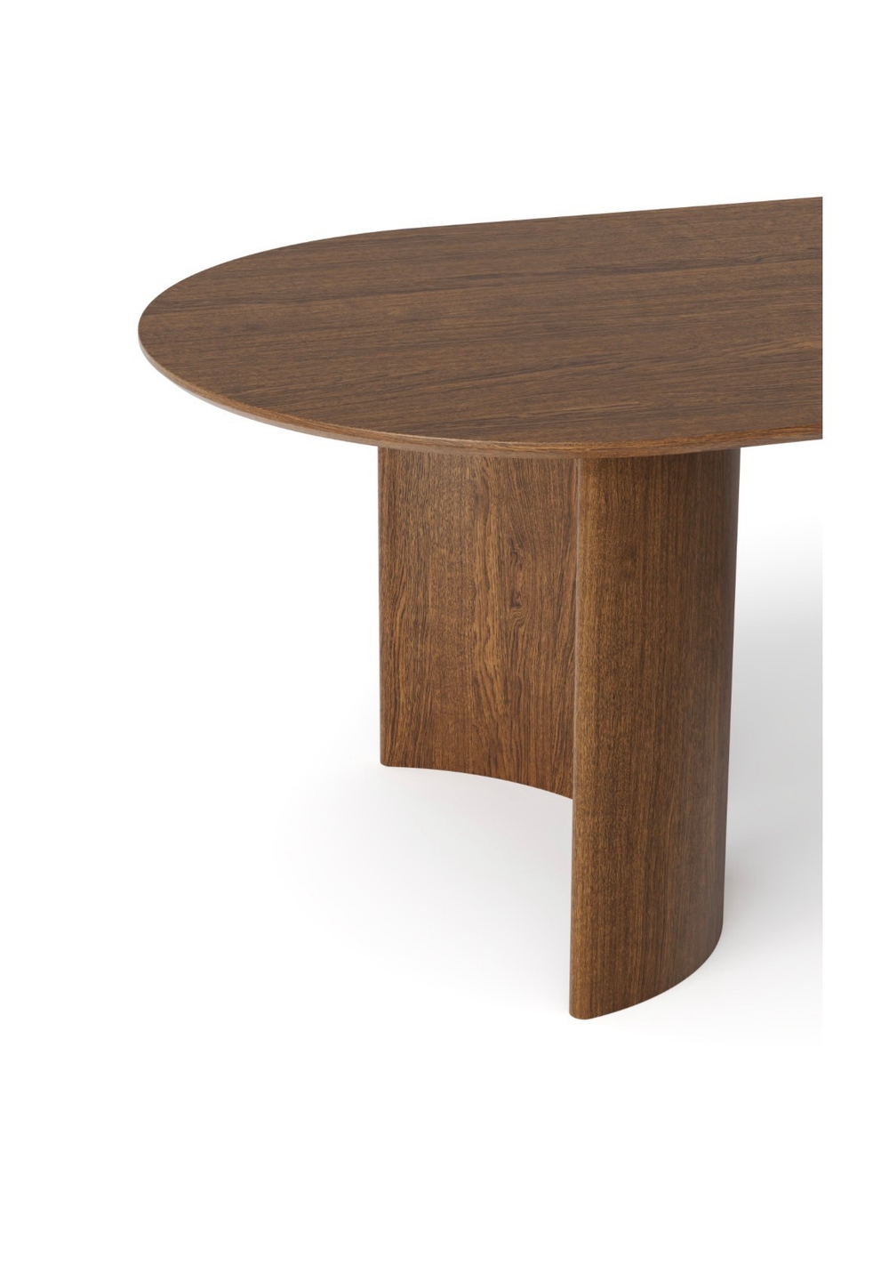 Стол обеденный овальный Луна наборный