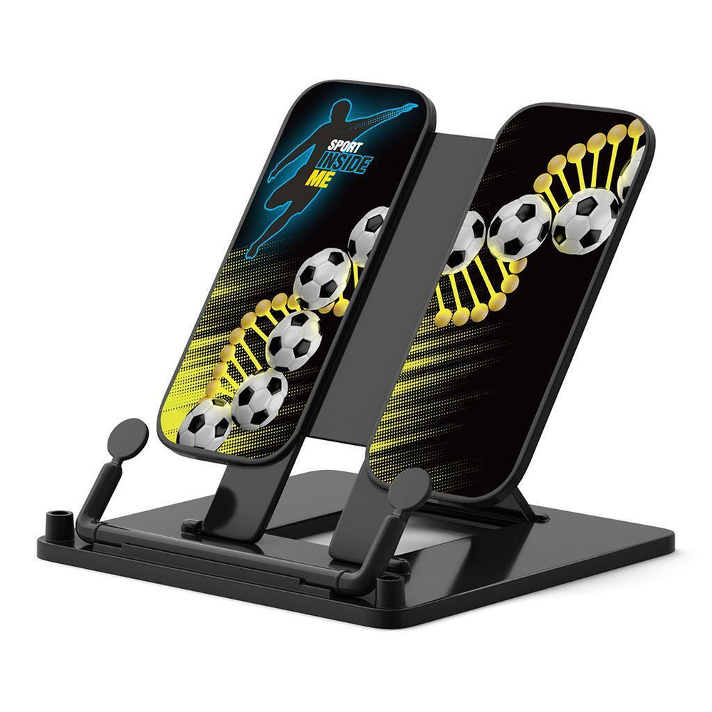 Подставка для книг пластиковая черная "Sport DNA" (ErichKrause)