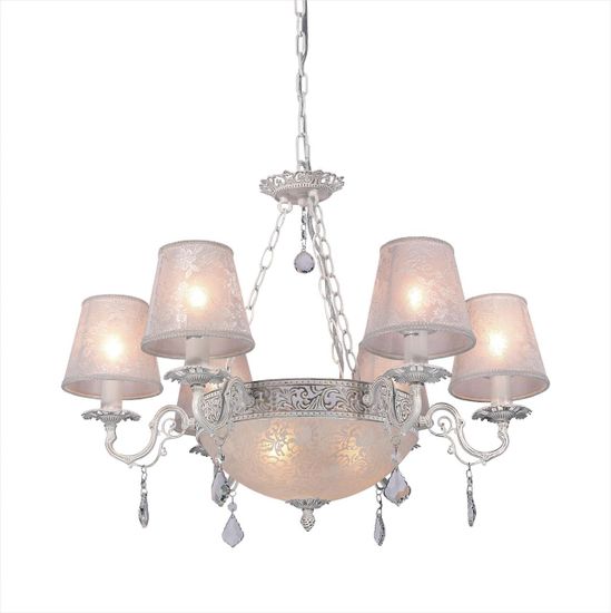 CL424161 Бельведер Бел.+Золото Св-к Люстра