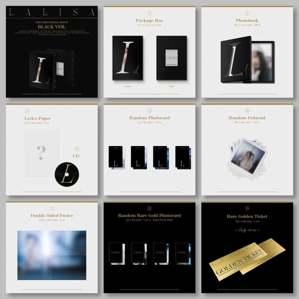 Альбом LISA - LALISA - Stars Store - интернет магазин