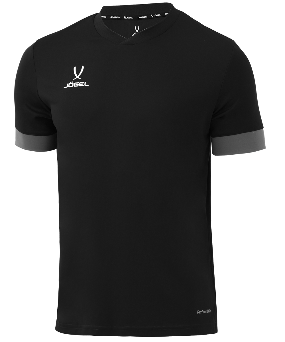 Футболка игровая DIVISION PerFormDRY Union Jersey, черный/темно-серый/белый