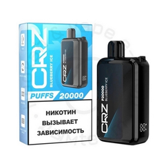 Одноразовая ЭС CRZ 20 000 "Черника со льдом" (Blueberry Ice) (M)