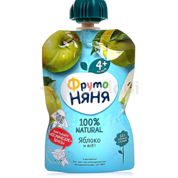 Пюре Фруто Няня Gualapack яблоко 90 гр