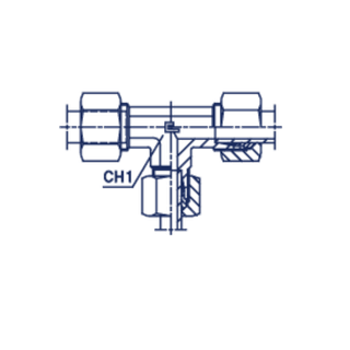 Соединение PRT DL08 06 08 (в сборе)