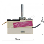 Термостат EGO 55.13082.010 500С от печей для пицц