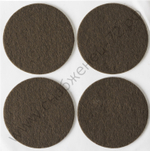 STAYER d 50 мм, самоклеящиеся, фетровые, 4 шт. коричневые, мебельные накладки (40910-50)