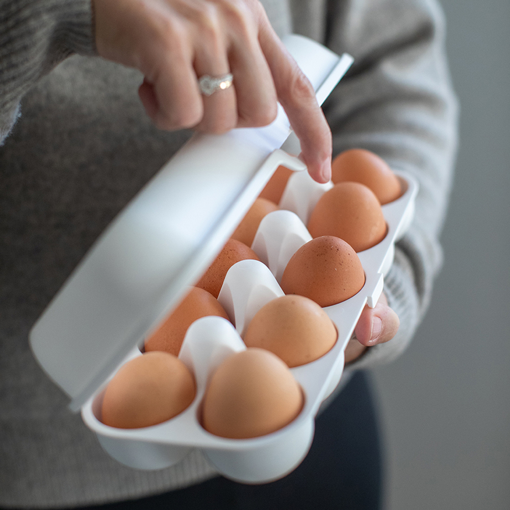 Контейнер для яиц eggs to go, белый