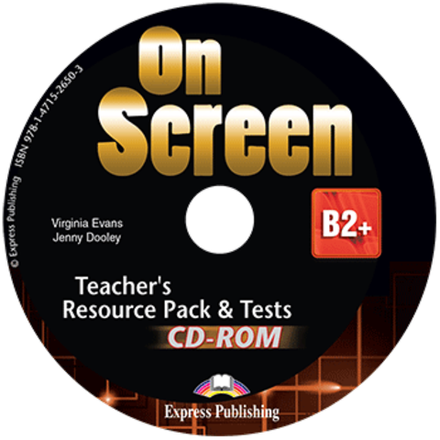 On Screen B2+. Teacher's Resource Pack & Tests CD-ROM   REVISED. CD-ROM для учителя к тестовым заданиям с дополнительными материалами