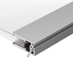 Профиль KLUS-GLASS-56-2000 ANOD (Arlight, Алюминий) 019193