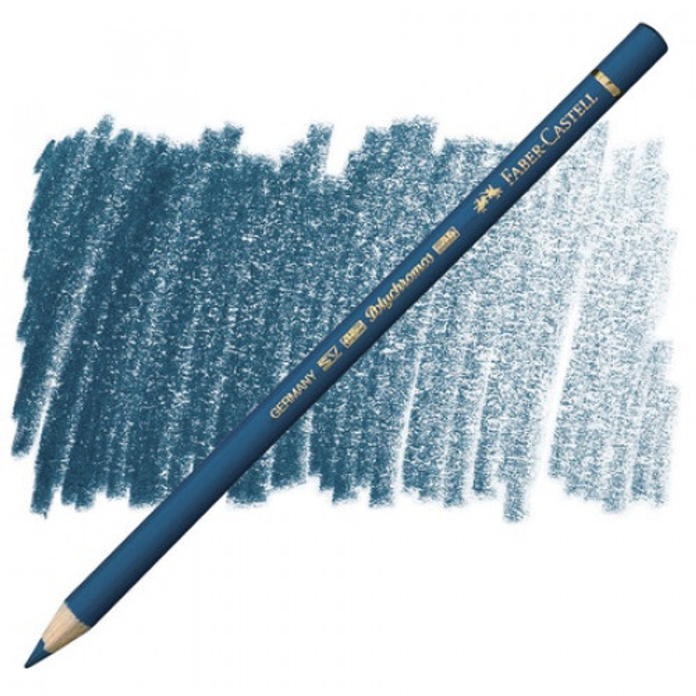 Карандаш художественный Faber-Castell "Polychromos", цвет 155 темно-бирюзовый