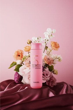 MASIL 5 Probiotics Color Radiance - Шампунь для защиты цвета с высокой степенью защиты от ультрафиолета /   300  ml  / GTIN 8809744060392