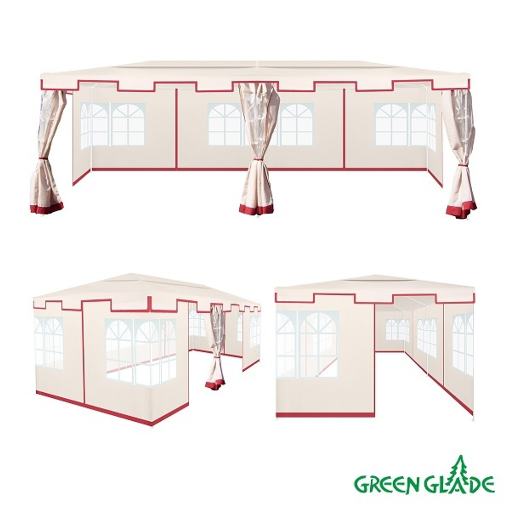 Тент садовый Green Glade 1049 3х6х2,5 м полиэстер