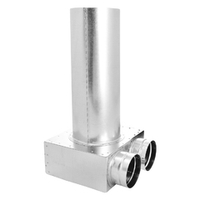 Присоединительная коробка Alnor FLX-PRO-L-75-3F