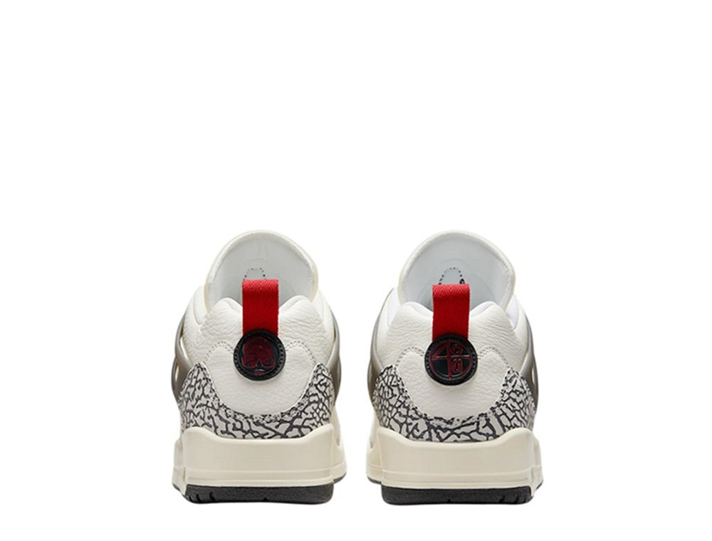 Баскетбольные кроссовки Jordan Spizike Low White Shoes