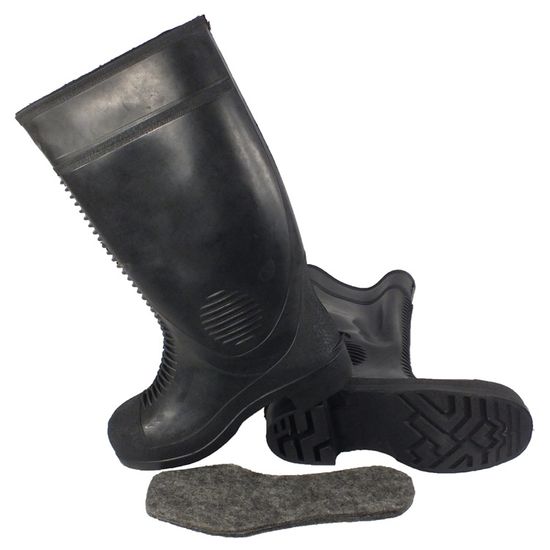 Сапоги резиновые "Корд М" МП, МС (чёрн)