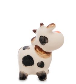 ГЛ- 652 Фигурка «Бычок Гриша» цв. (Гжельский фарфор)