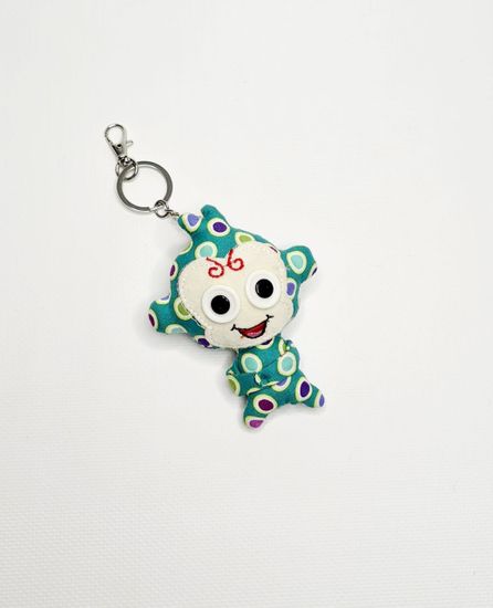 Мягкий брелок "Инопланетянин", цвет зеленый