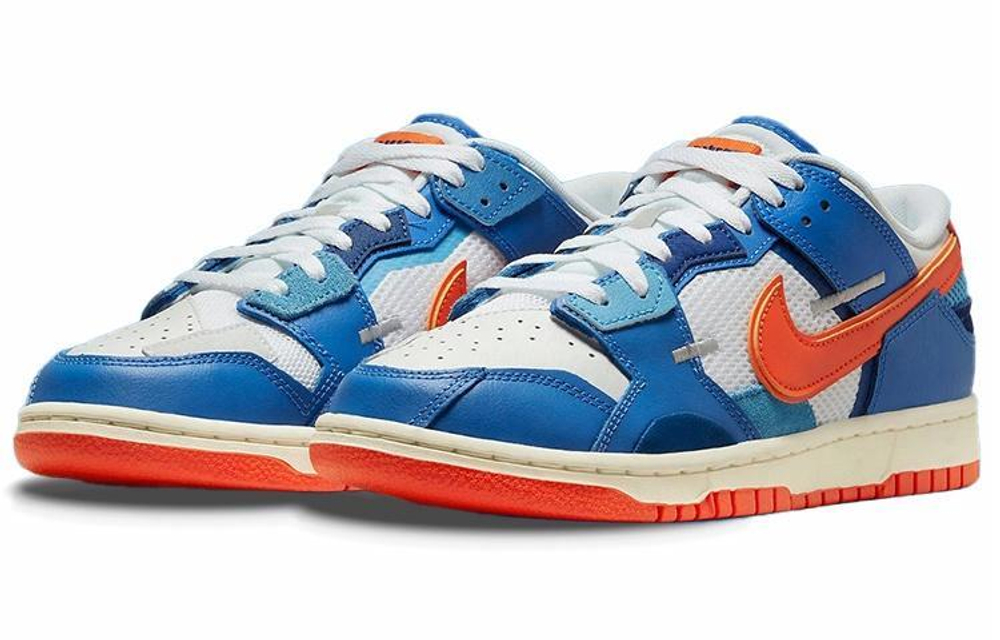 Кроссовки Nike Dunk Low Scrap "Knicks"