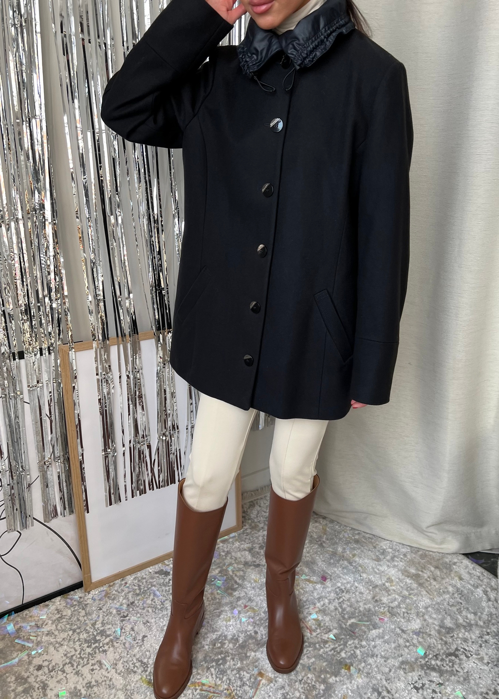 Шерстяное пальто Trussardi Jeans, XL