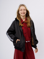 Куртка ветровка черная