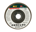 Диск наждачный лепестковый для УШМ (125х22,2 мм; Р60) FIT IT 39553