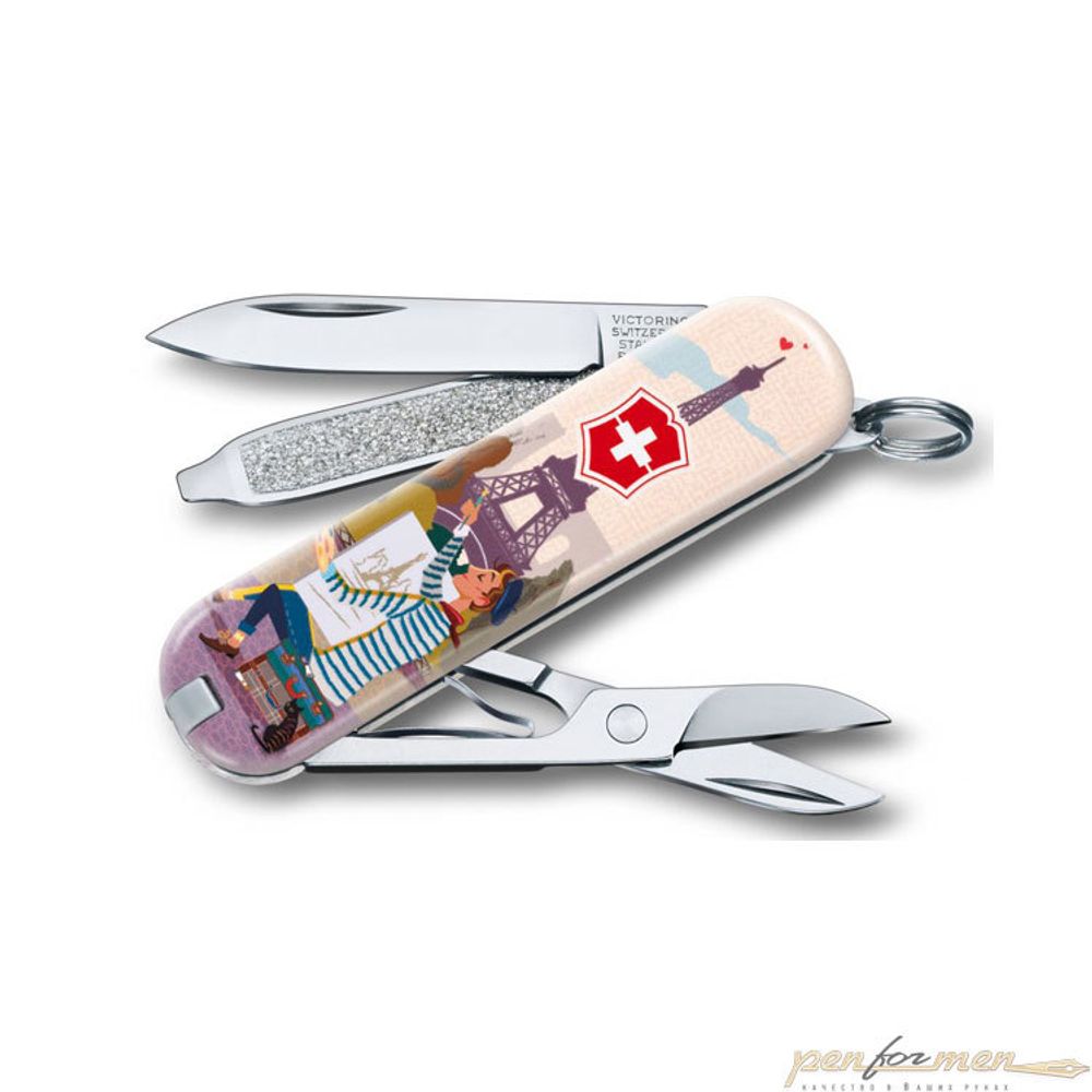 Нож перочинный Victorinox Classic The City of Love (0.6223.L1810)