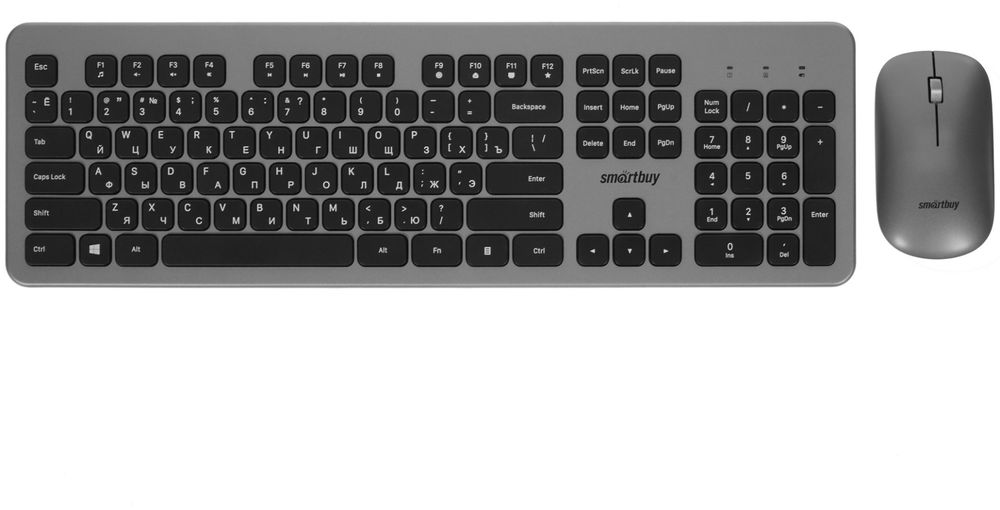 Клавиатура Smartbuy SBC-233375AG-GK серебристый