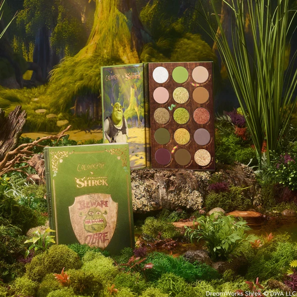 ColourPop Shrek Beware Ogre Eyeshadow Palette