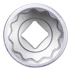 KING TONY (833072S) Головка торцевая стандартная двенадцатигранная 1", дюймовая 2-1/4"