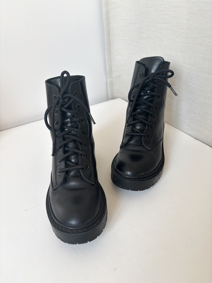 Кожаные ботинки Kenzo, 37